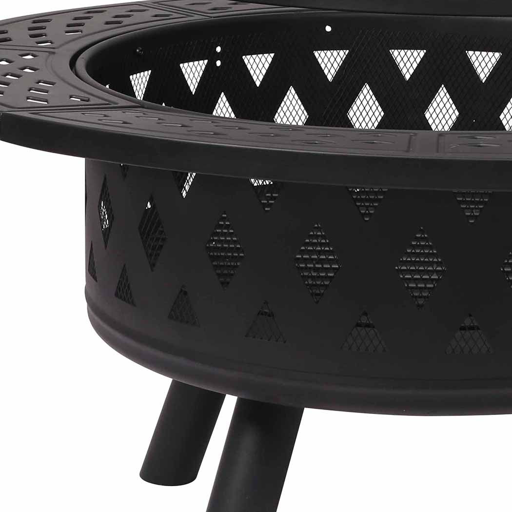 Moyasu Fire Pit BBQ Grill Outdoor Fireplace-1942353059715878916