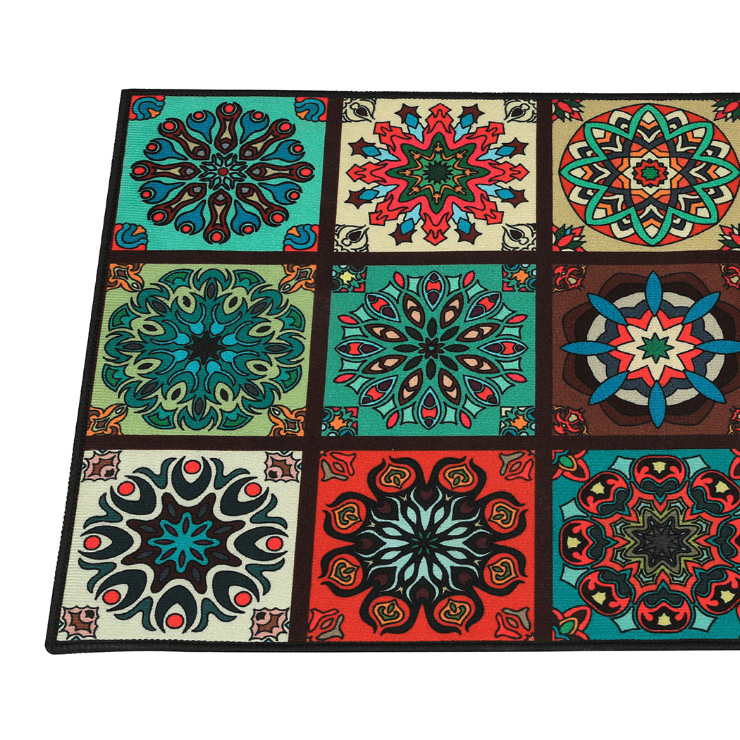 Marlow 2x Kitchen Mat Floor Rugs Area 45x150cm-1942353169262710788