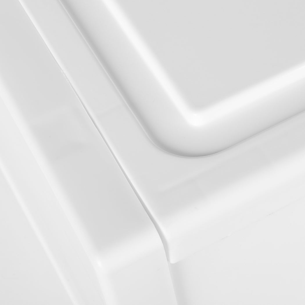 Plastic Storage Drawers Stackable Containers S 3PK Small-1942352810326757380
