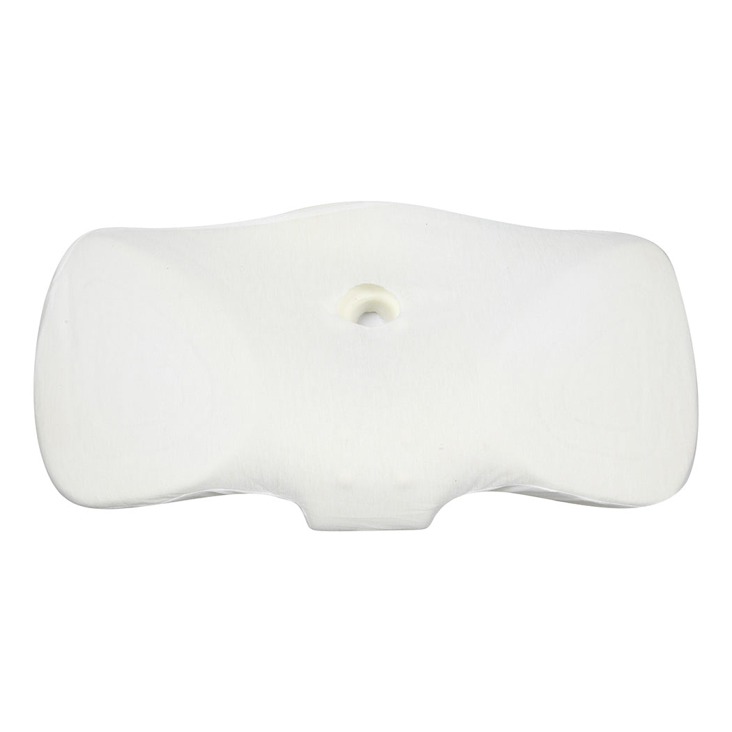 Dreamz Memory Foam Pillow Pillowcase Supprt Grey Rebound-1942353715331731460