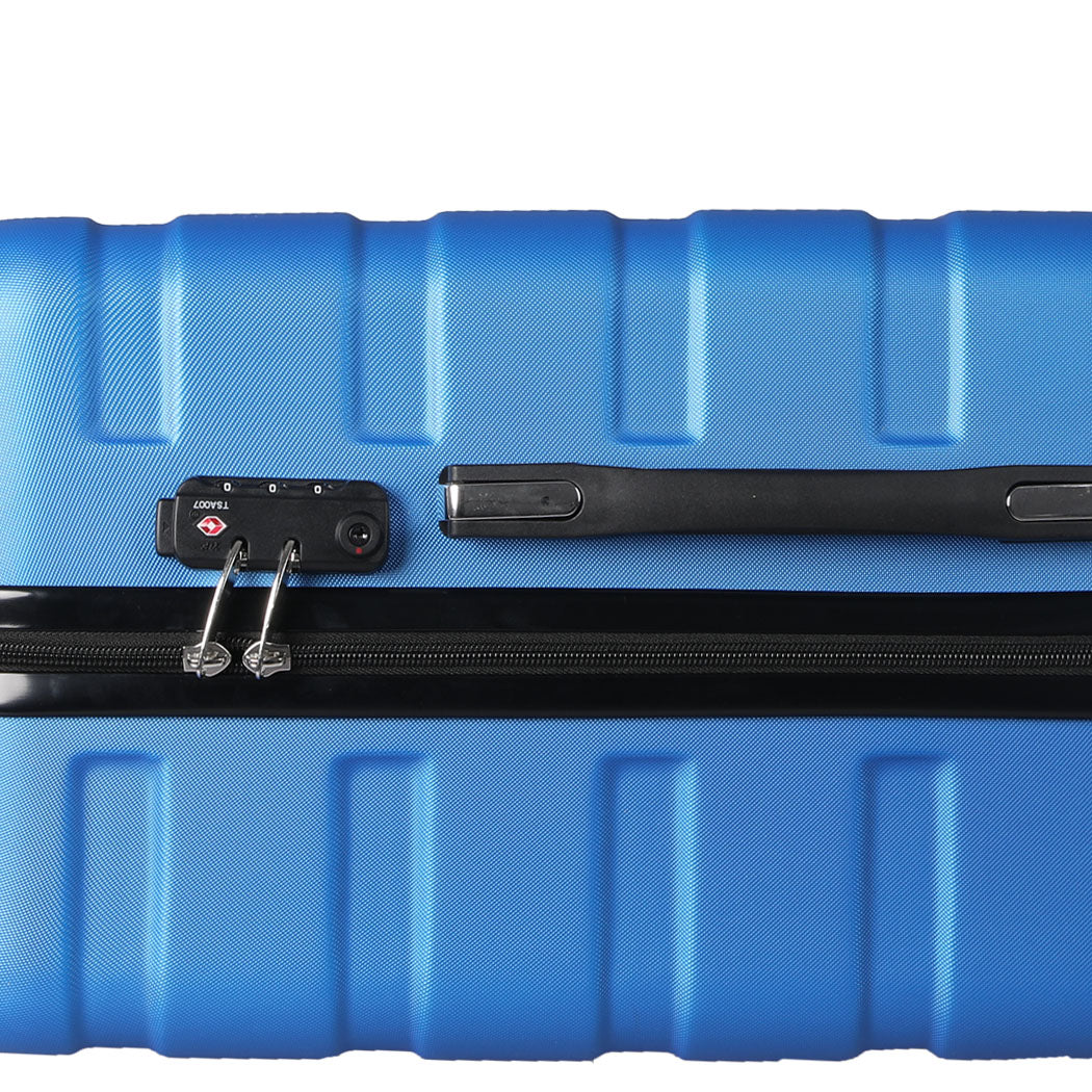 Slimbridge 20" Carry On Luggage Case Blue 20 inch-1942352935941967877