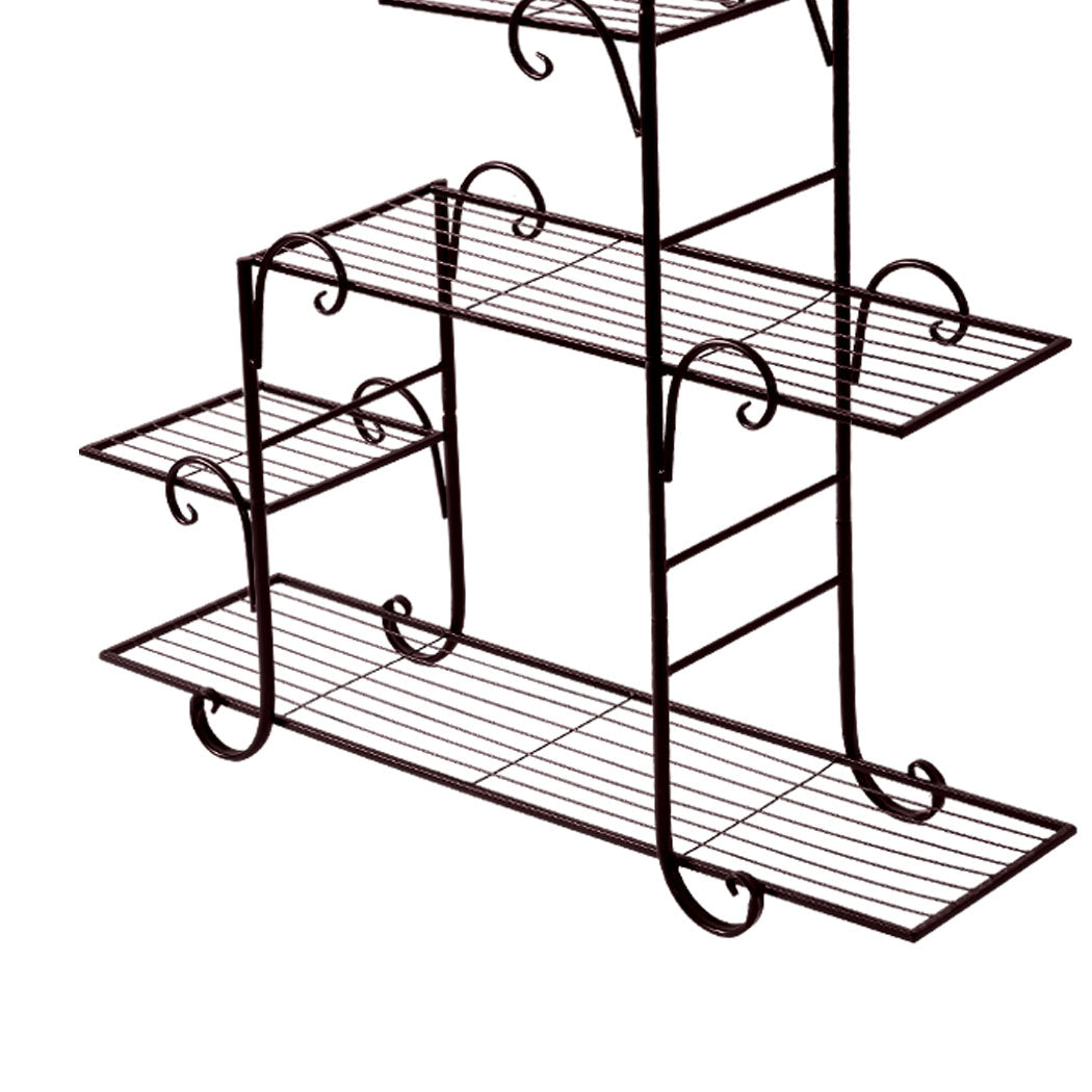 Levede Plant Stand Outdoor Indoor Metal Bronze-1942353740409475077
