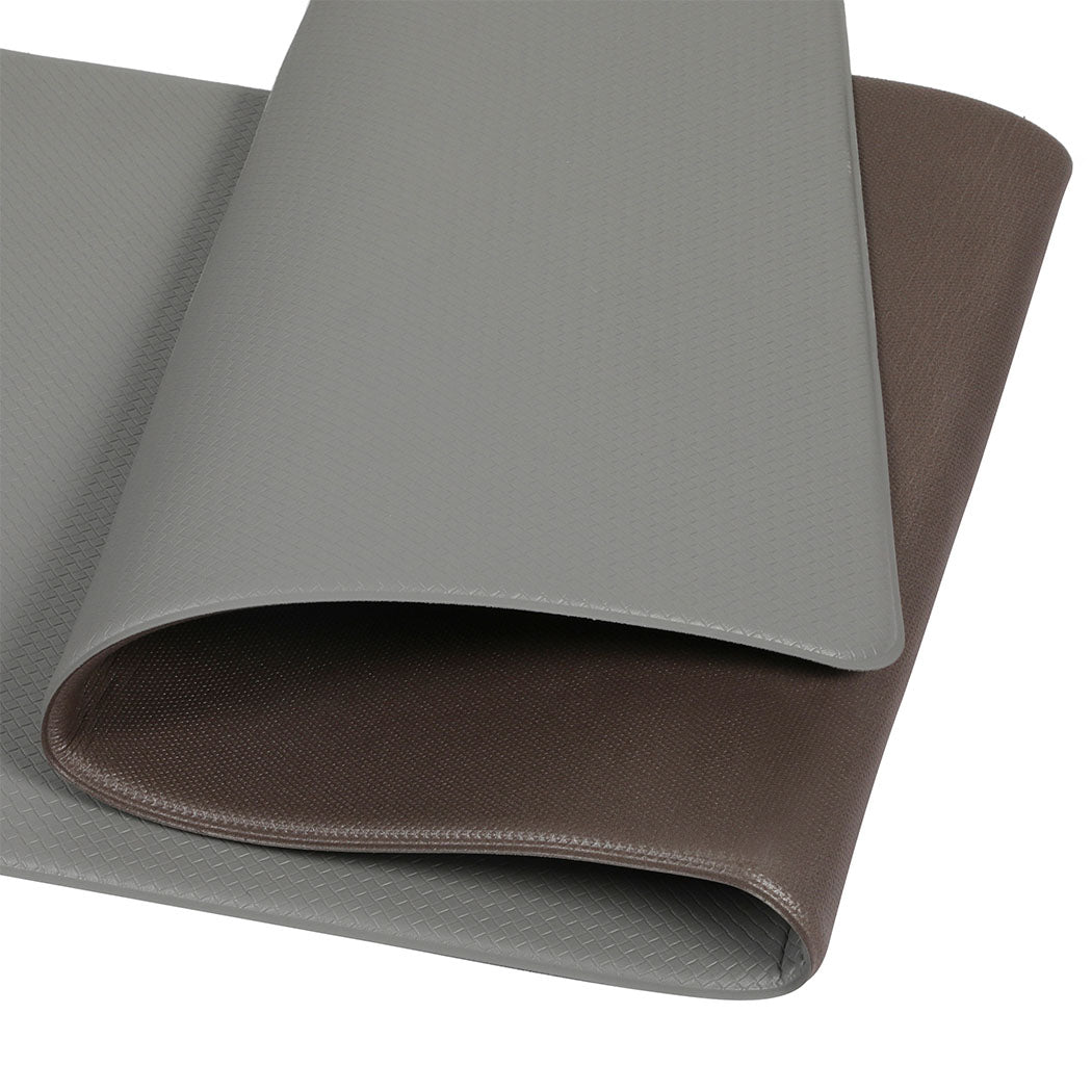 Marlow Kitchen Rug 2PCS Non Slip Anti Fatigue Mat Grey-1942353699376599045