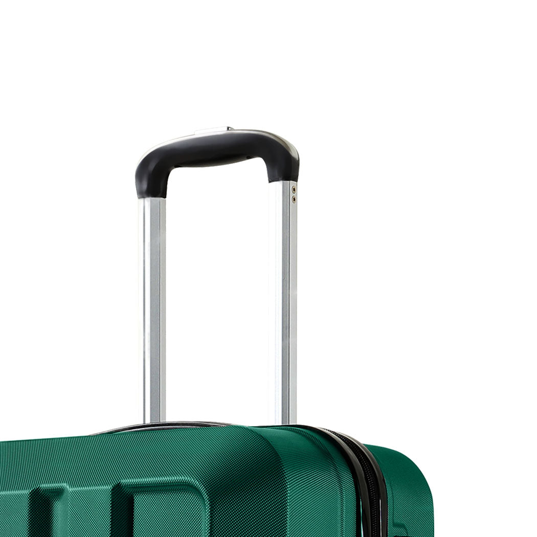 Slimbridge 20"24"28" 3PC Luggage Sets Green-1942352928165728261