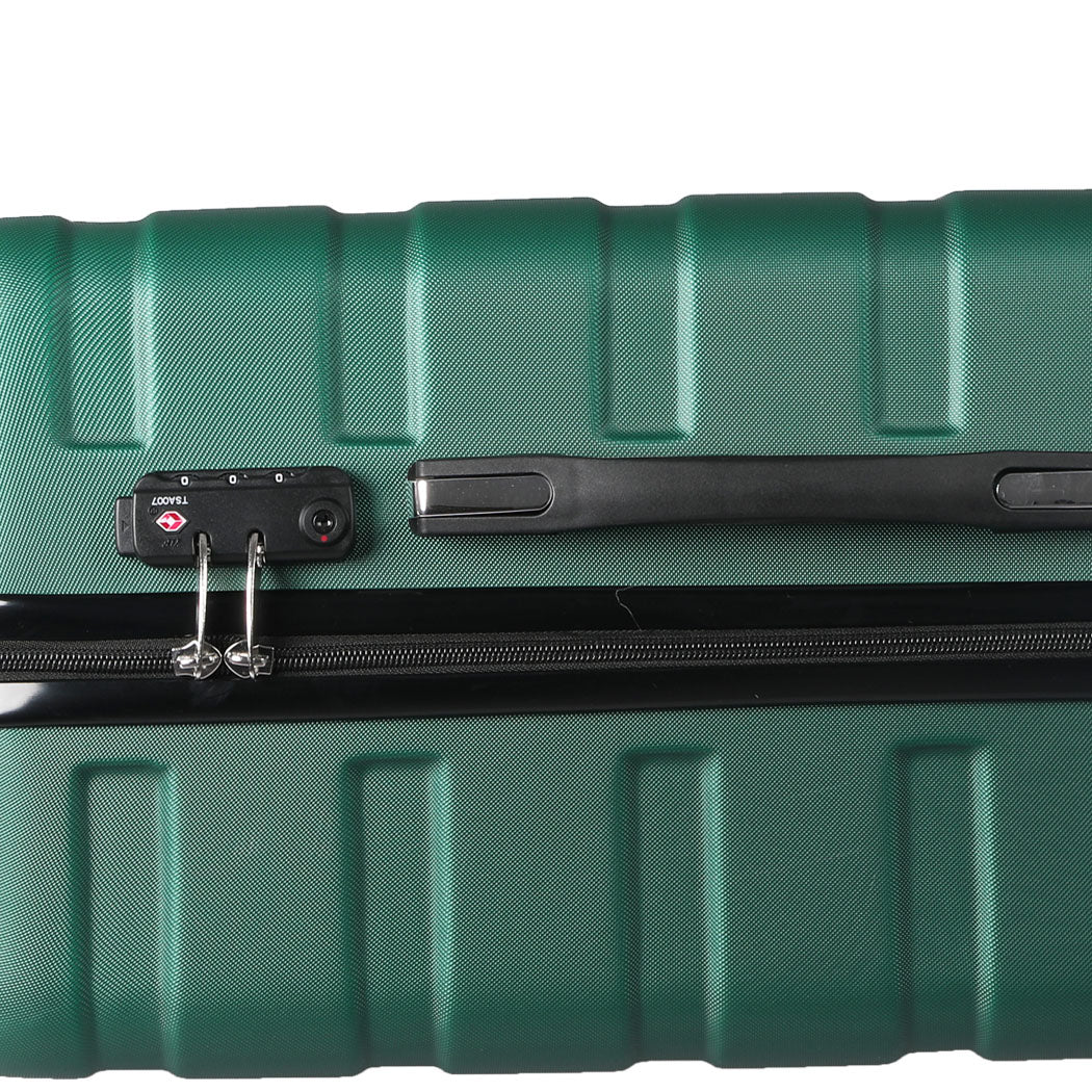 Slimbridge 3PC Luggage sets Suitcase Green-1942352941067407365