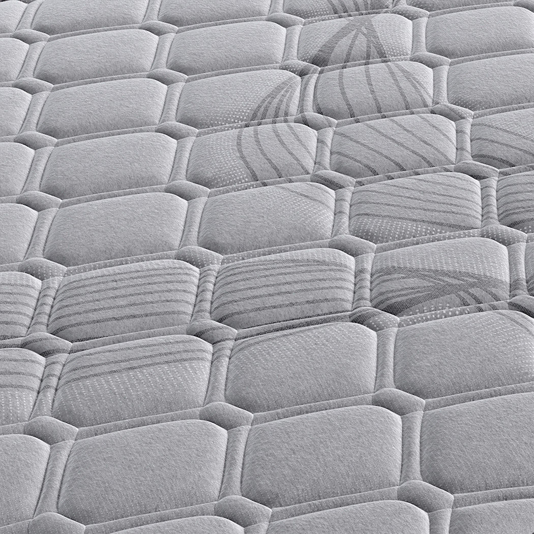 Lavio Double Spring Mattress Grey Medium Firm-1910112196457795589