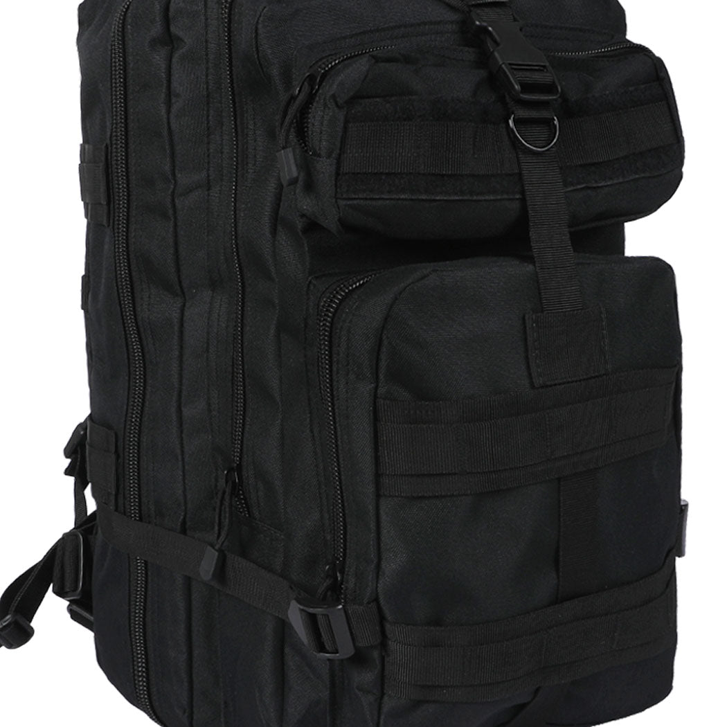 Slimbridge 40L Military Tactical Backpack Black-1942352888764436485