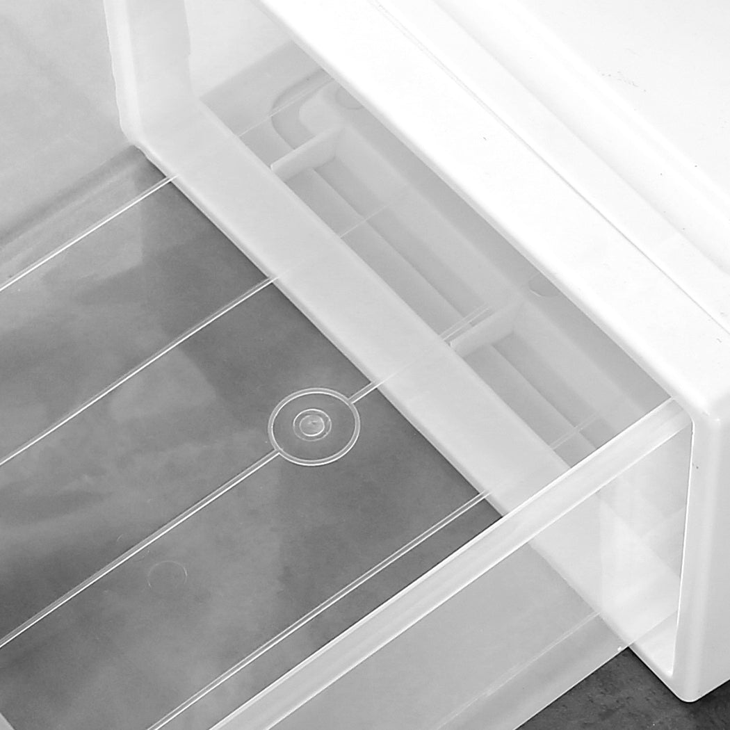 Plastic Storage Drawers Stackable Containers S 3PK Small-1942352810326757381