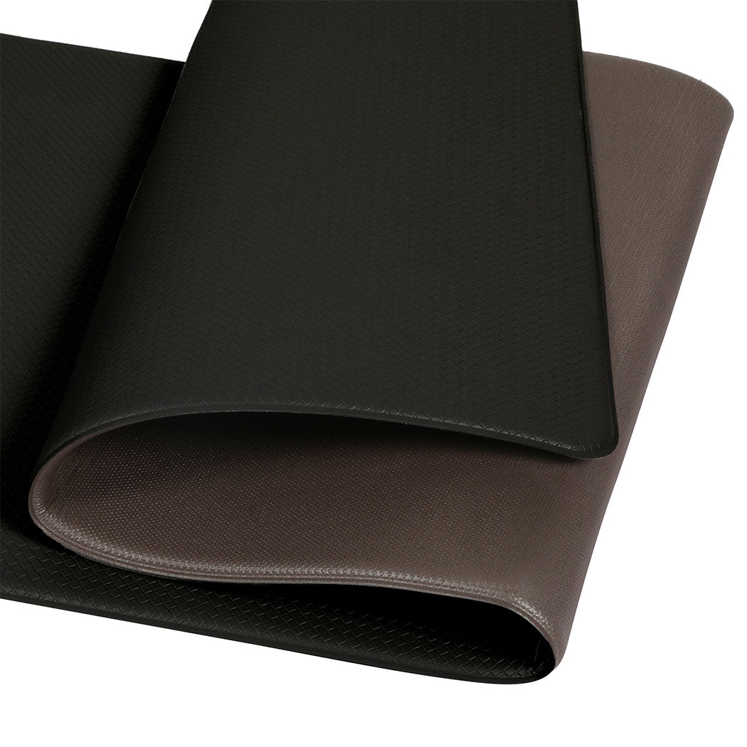 Marlow Kitchen Rug 2PCS Non Slip Anti Fatigue Mat Black-1942353699166883845