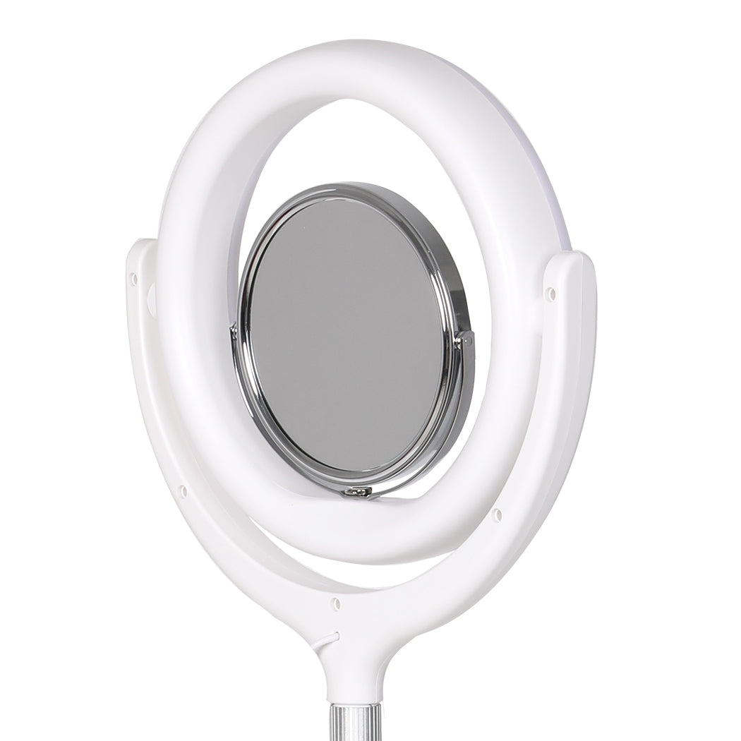 LED Ring Light with Tripod Stand Phone White-1919892833716801541
