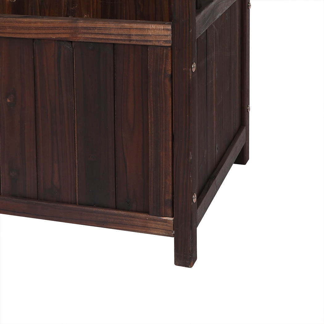 Levede Outdoor Storage Box Garden Bench-1942353023913299973