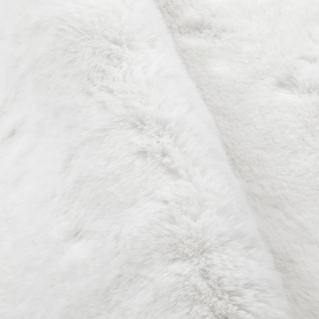 Marlow Floor Rug Area Rugs Cloud Fluffy 80X200cm White-1942353171095621637