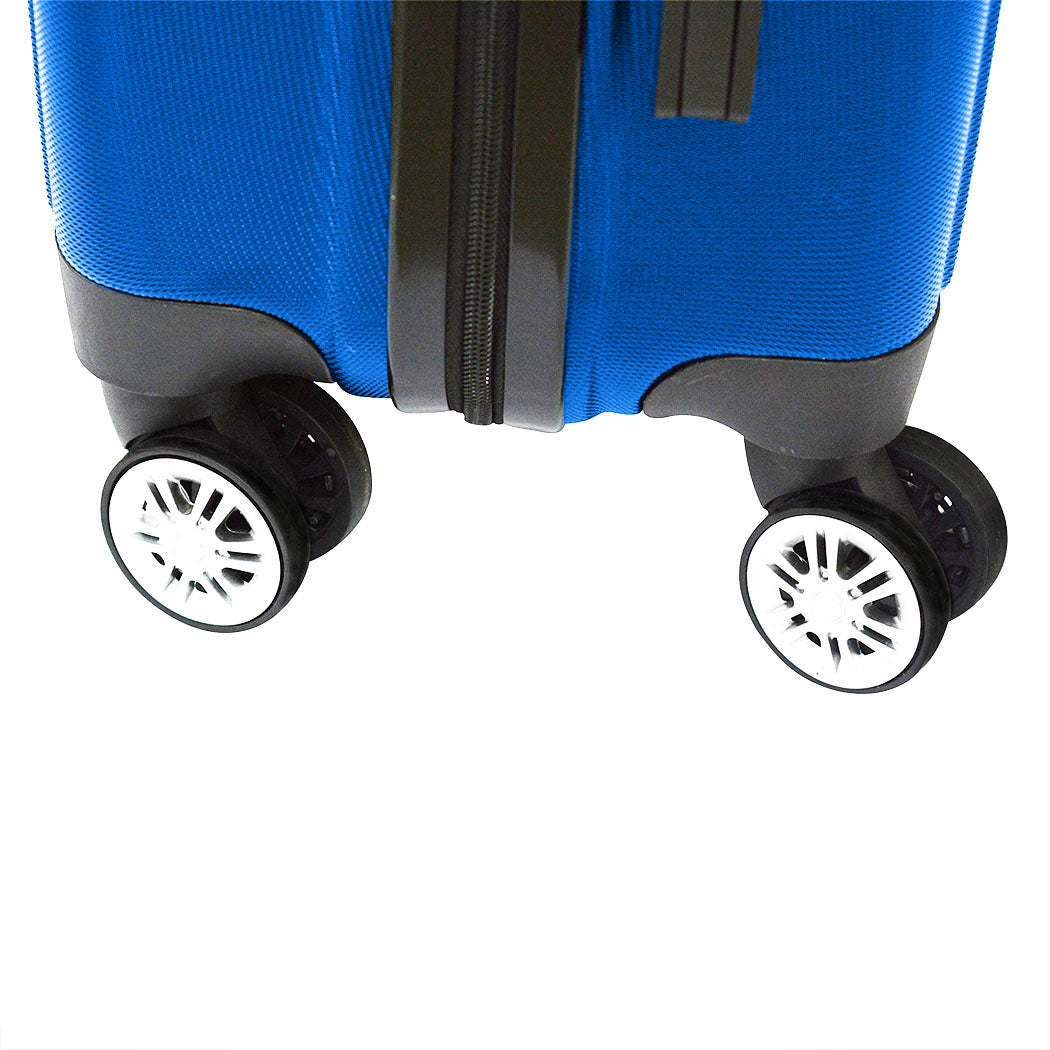 Slimbridge 28" Travel Luggage Suitcase Blue-1942352866748534789