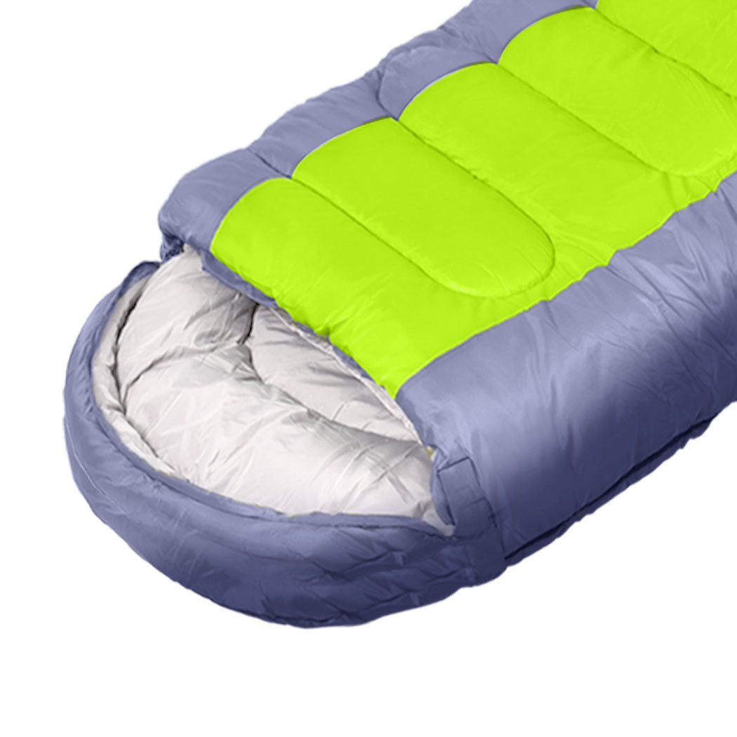 Mountview Sleeping Bag Outdoor Camping Grey-1942352888173039621