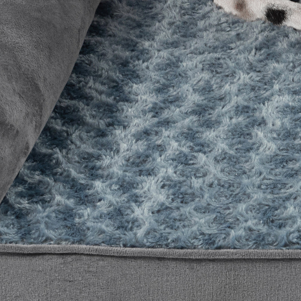 PaWz Pet Bed Sofa Dog Bedding Soft Warm L Cover Grey Cover Large-1942353067194322949