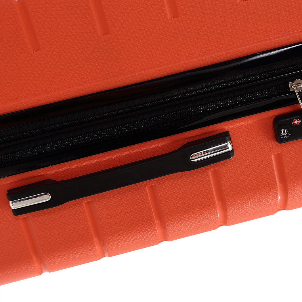 28" Travel Luggage Carry On Expandable Coral-1942352931105935365