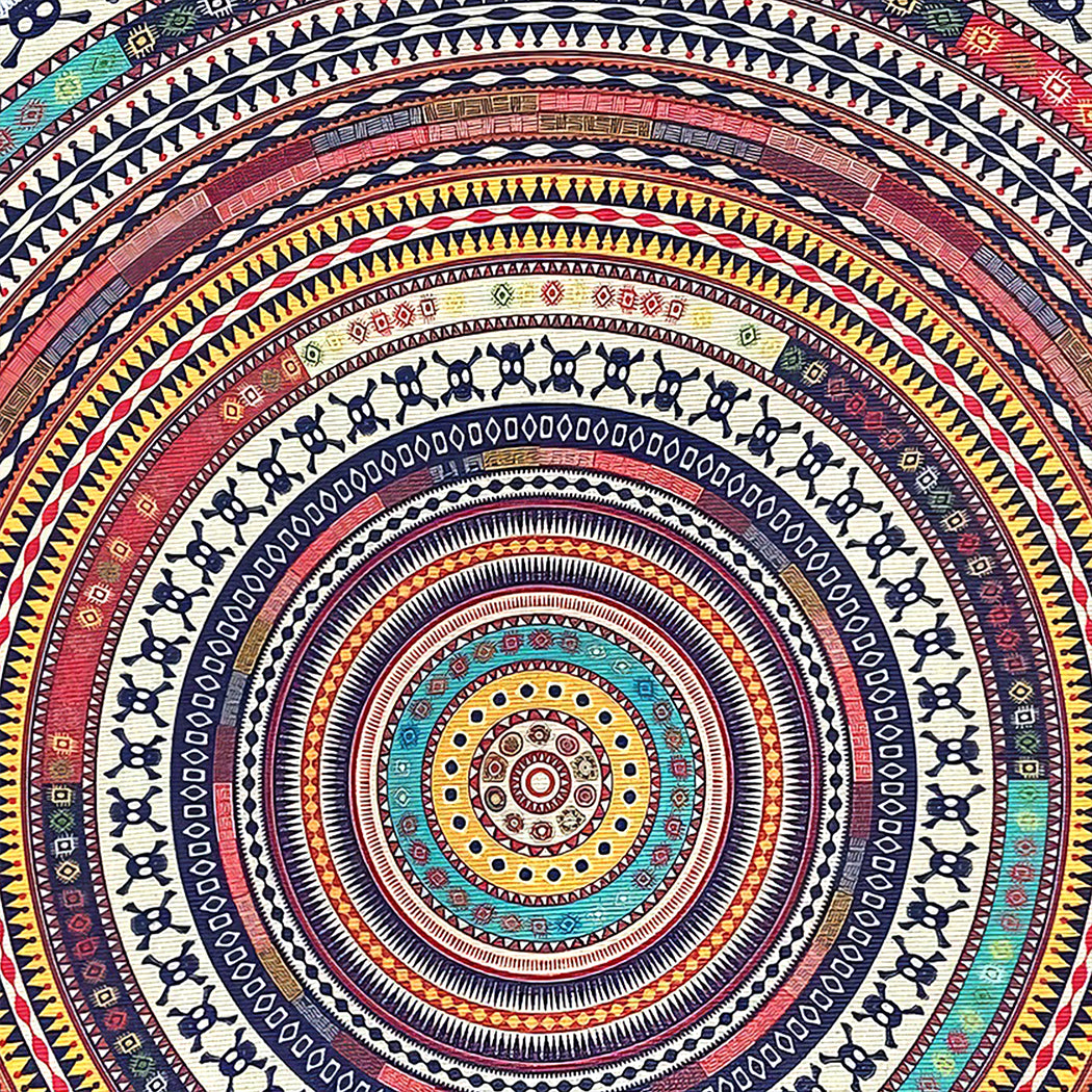 Marlow Door Mat Half Moon Semi-Circle Rug 60x90-1942353172525879301
