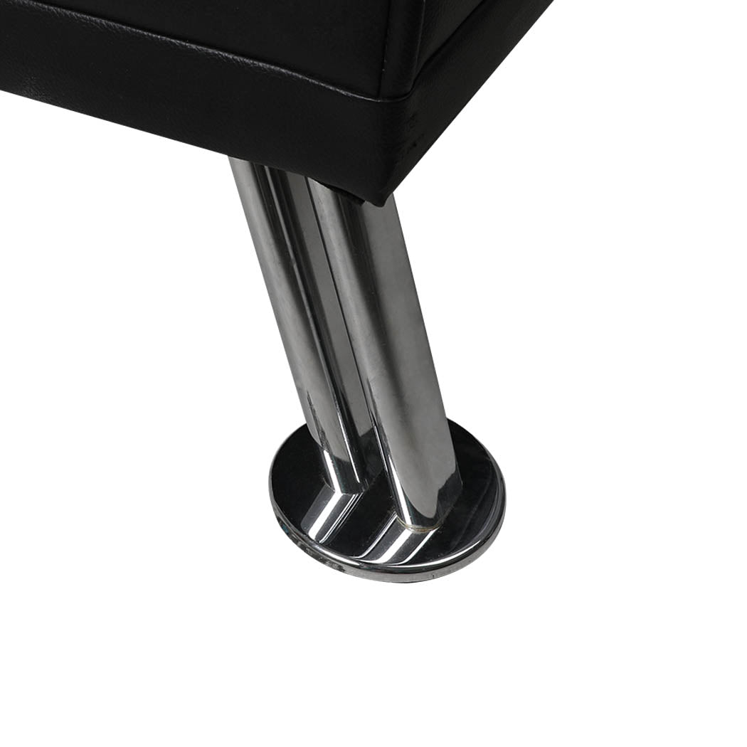 Levede Sofa Bed Adjustable Recliner Black-1910113319843401733
