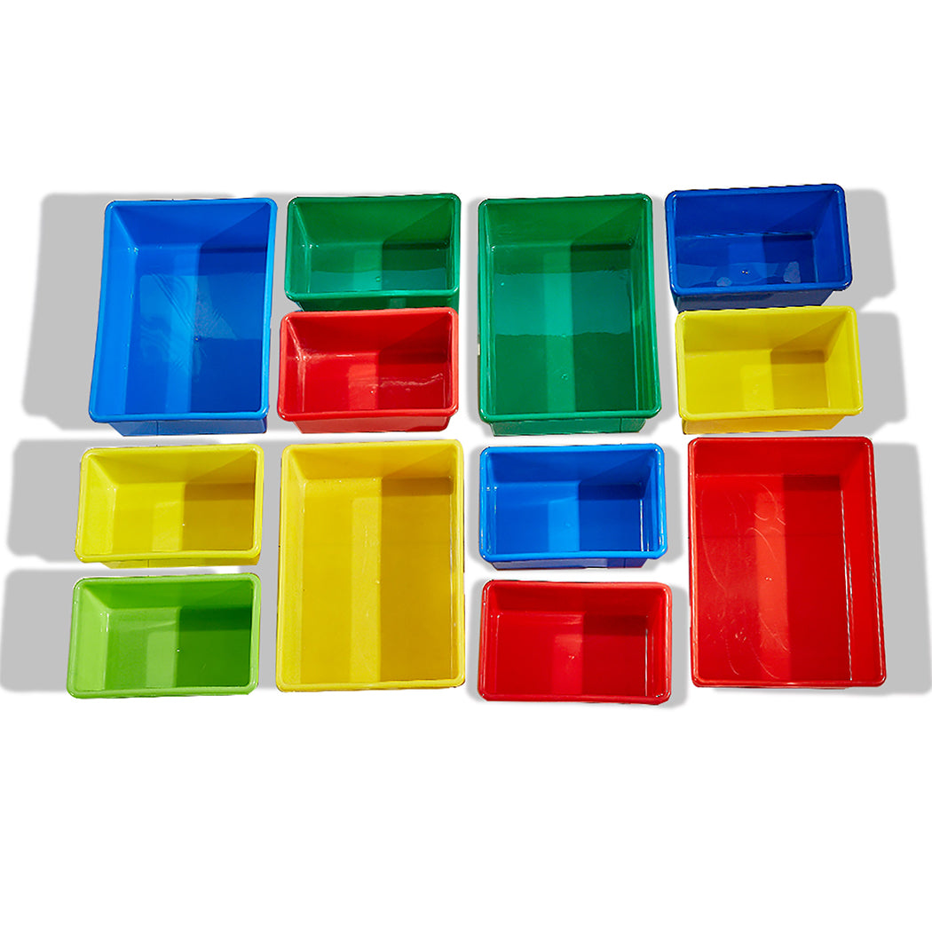 Levede 12Bins Kids Toy Box Bookshelf-1917016718102892549
