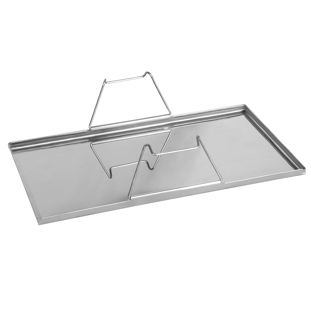 Levede Portable Folding BBQ Charcoal Grill Silver-1942353695664640005