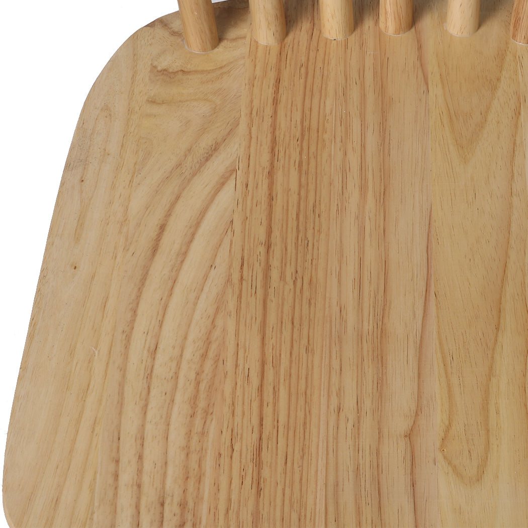 Levede 2x Dining Chairs Kitchen Windor Oak-1910113281884950533