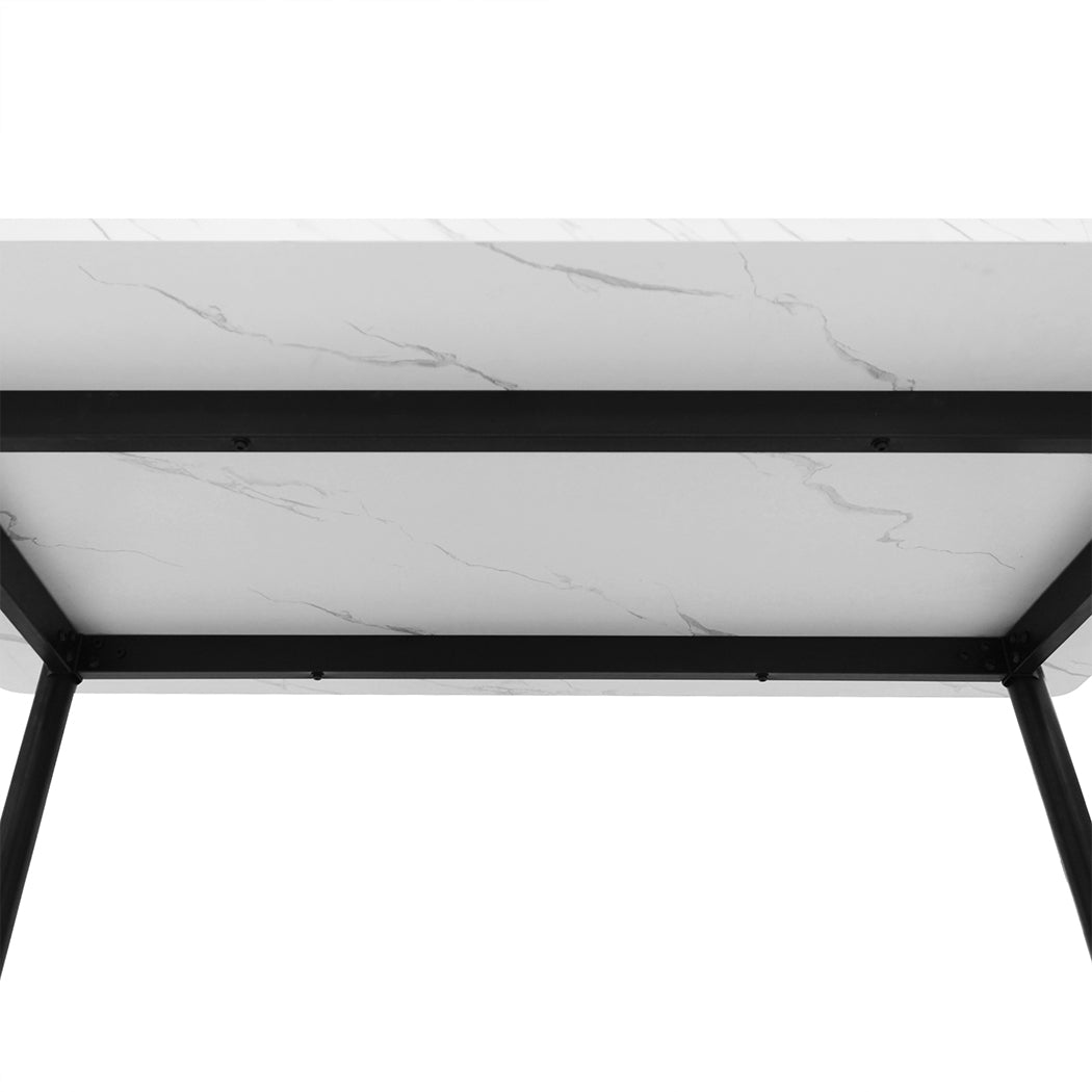 Levede Steel Dining Table 4-6 Seater 150cm-1937319784999948293