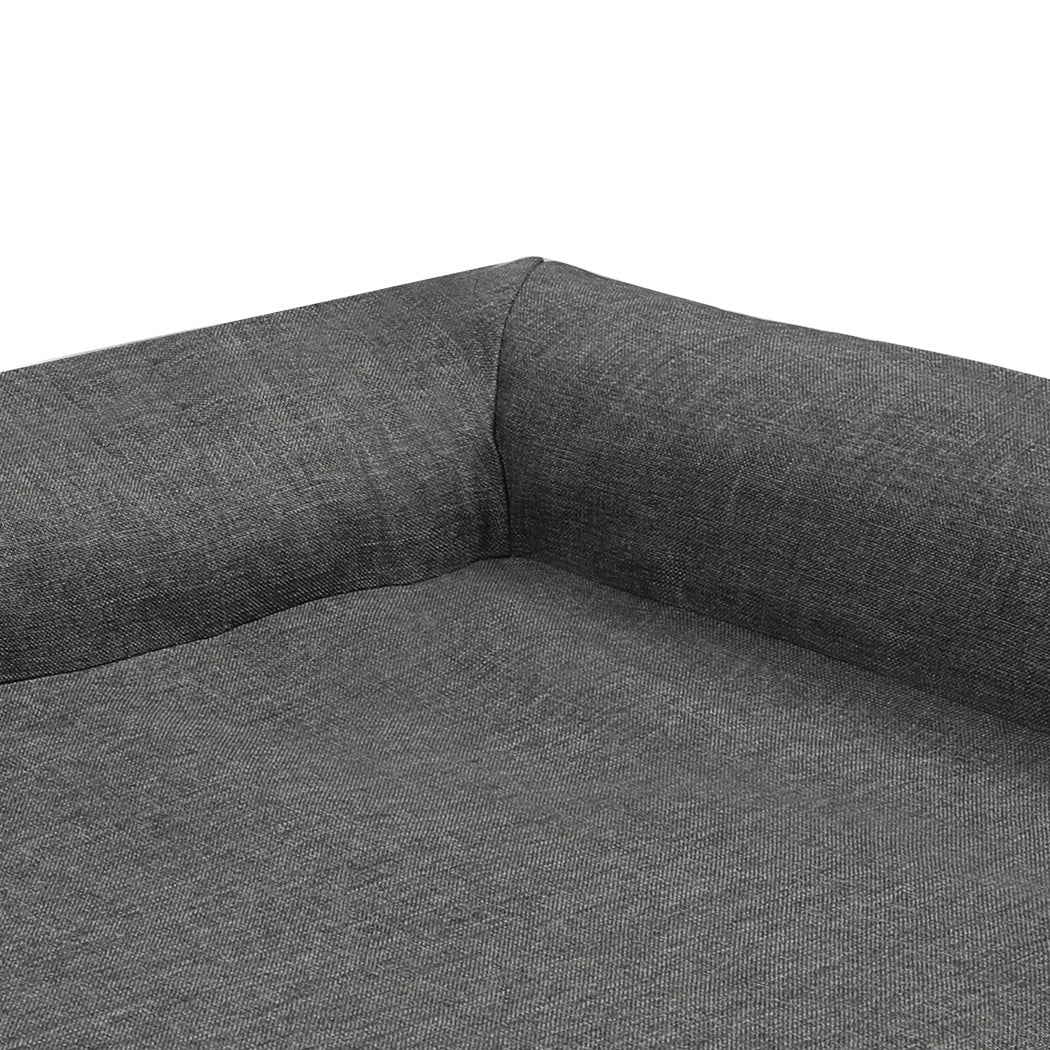 Pawz Orthopedic Dog Bed XL Grey-1942353669353771013