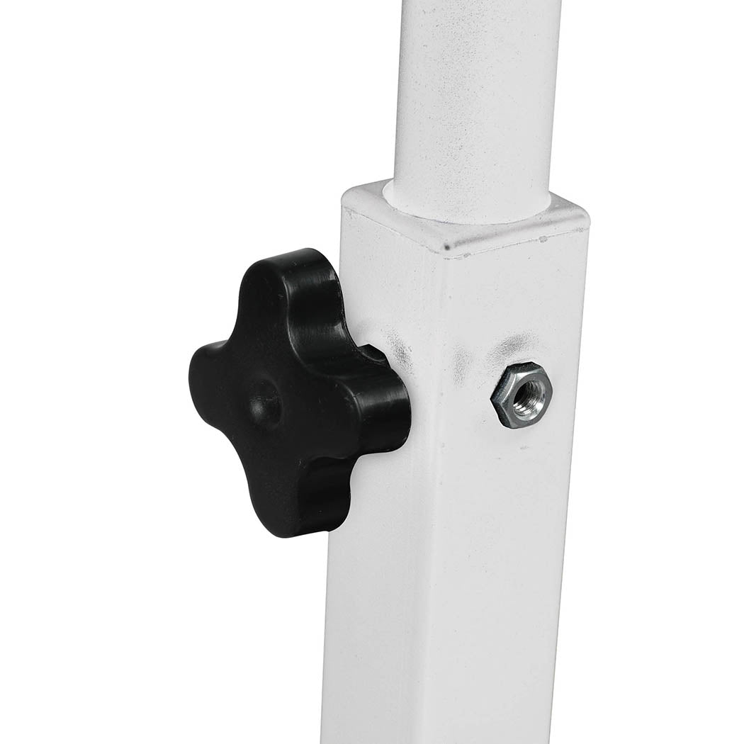 Levede Mobile Laptop Desk Adjustable White-1919892937458716677