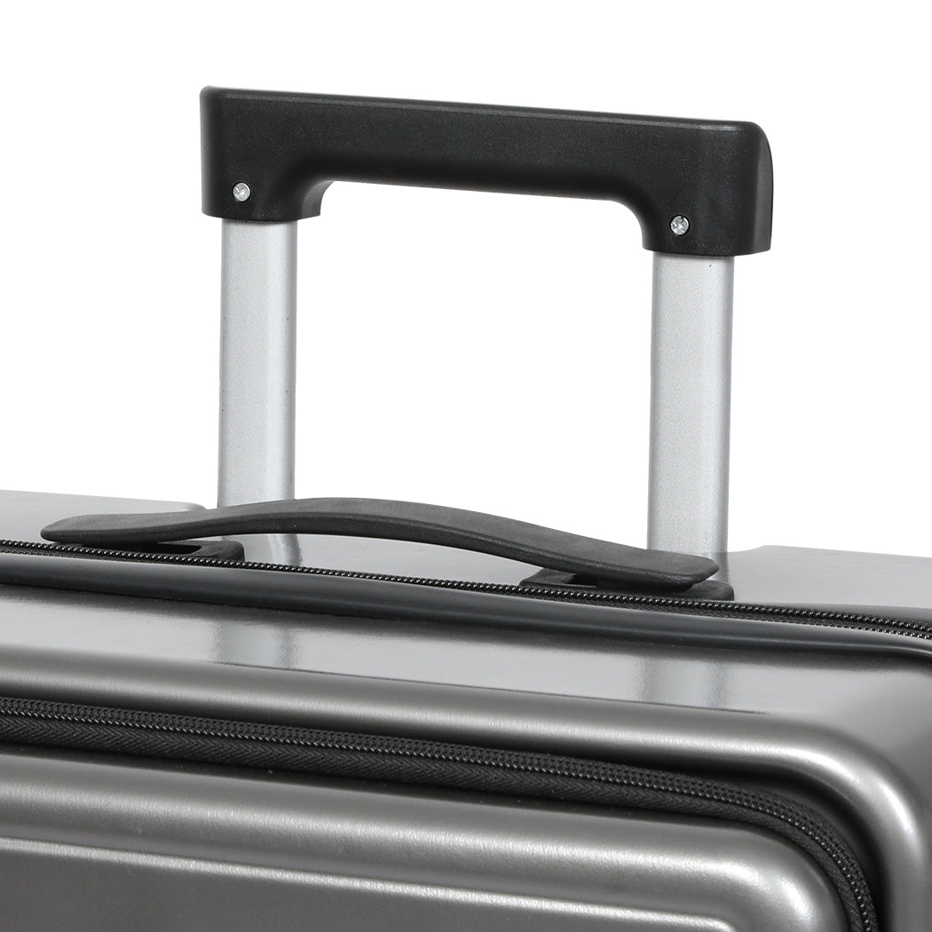 Slimbridge 26"Luggage Trolley Travel Suitcase-1942353661476868101