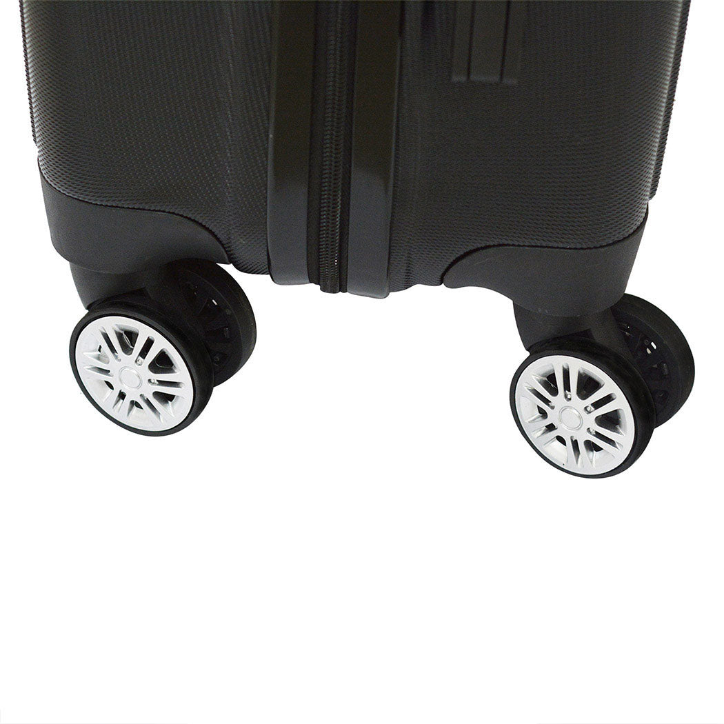 Slimbridge 28" Travel Luggage Suitcase Black-1942352866584956933