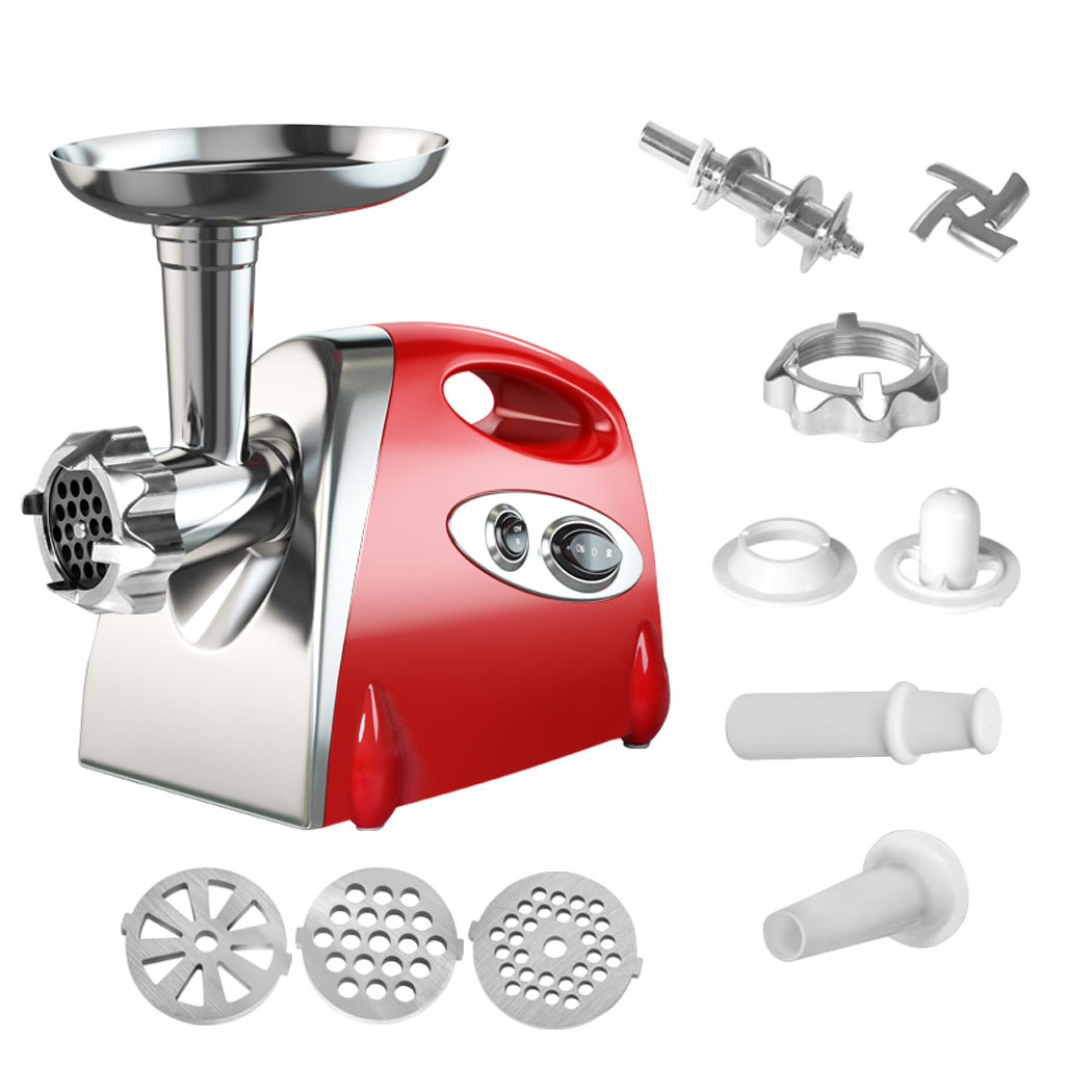 800W Electric Meat Grinder Mincer Sausage Red-2006733080601169925