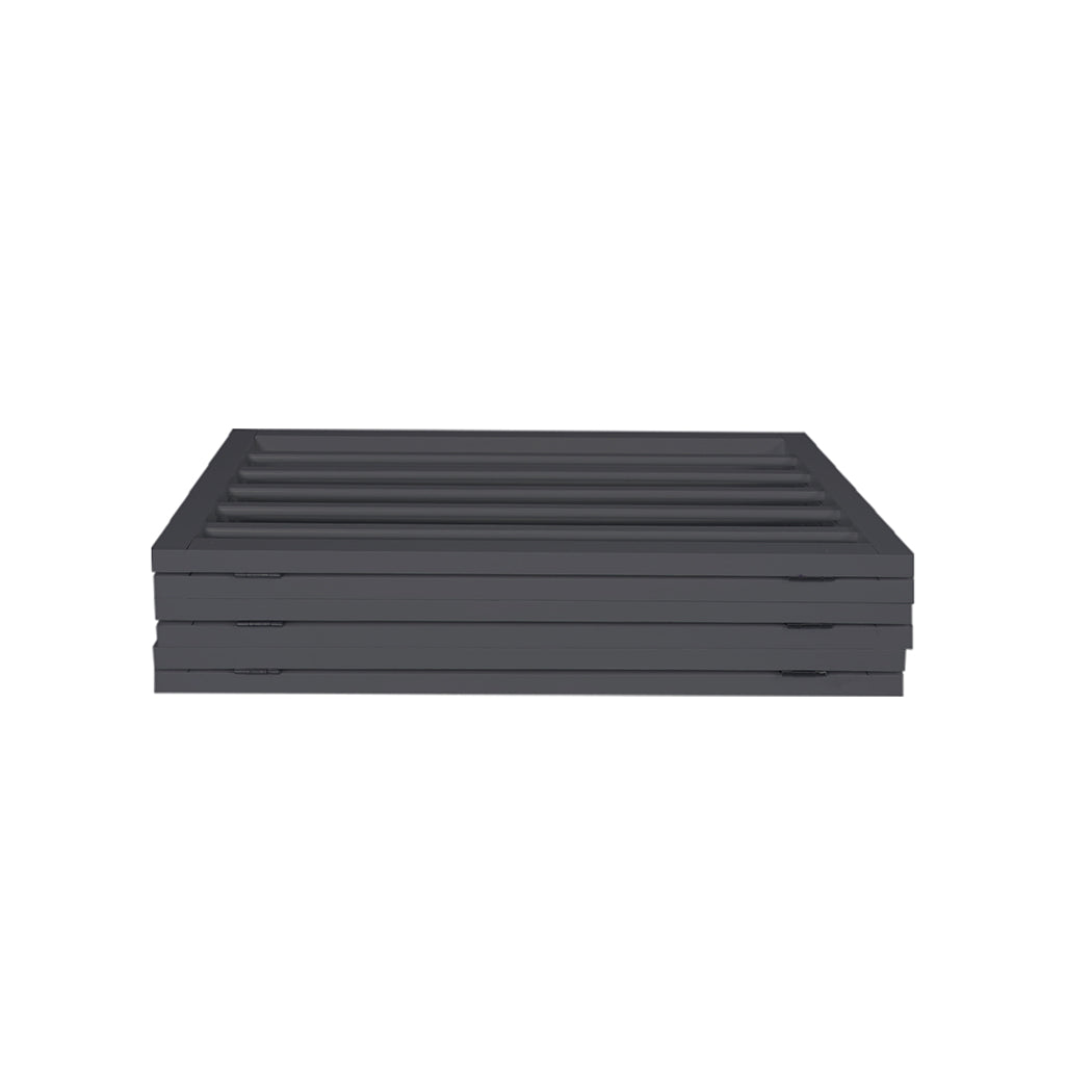 PaWz Wooden Pet Gate Dog Fence Safety Grey 100 Pack-1942353081173938181