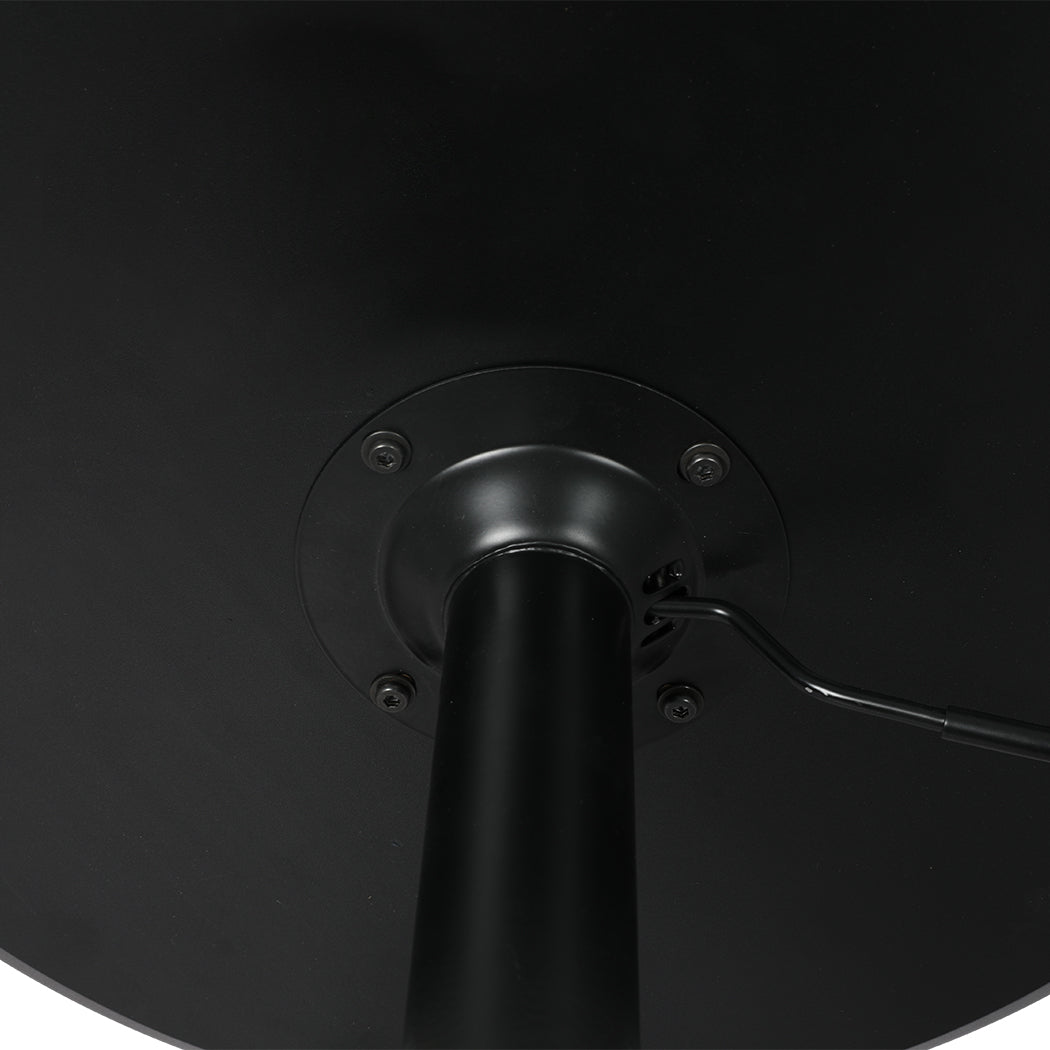 Levede Bar Table Swivel Gas Lift Counter Black-1910113294966984709