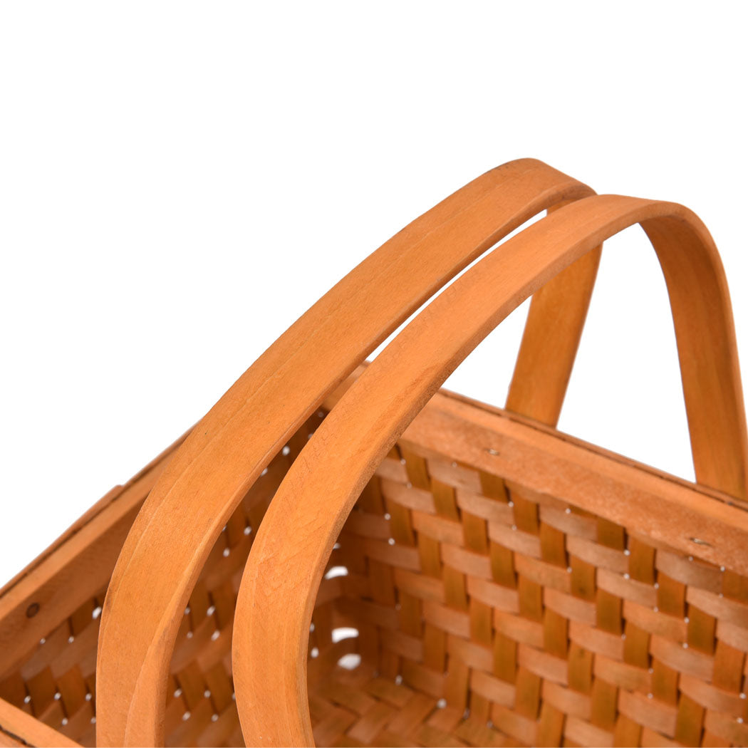 Picnic Basket Baskets Outdoor Deluxe-1942353784445472773