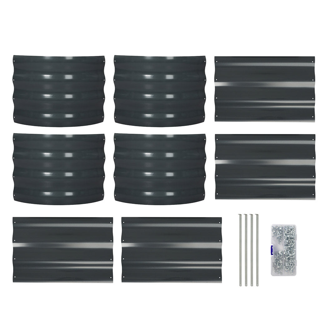 Lambu Garden Bed Planter Raised Coated 160x80x42cm-1942353176715988997