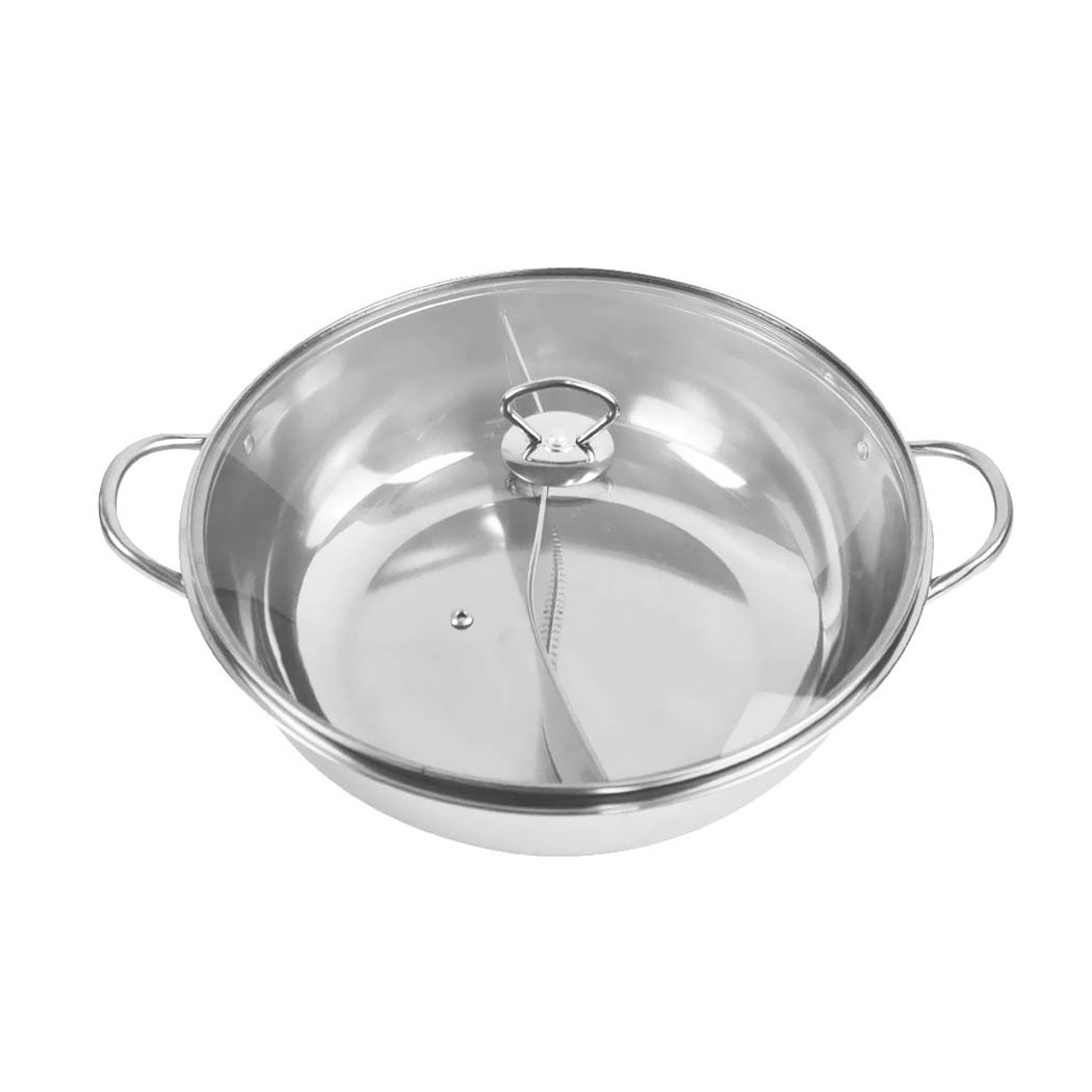 TOQUE Stainless Steel 36cm Twin Mandarin-1942352921421287429