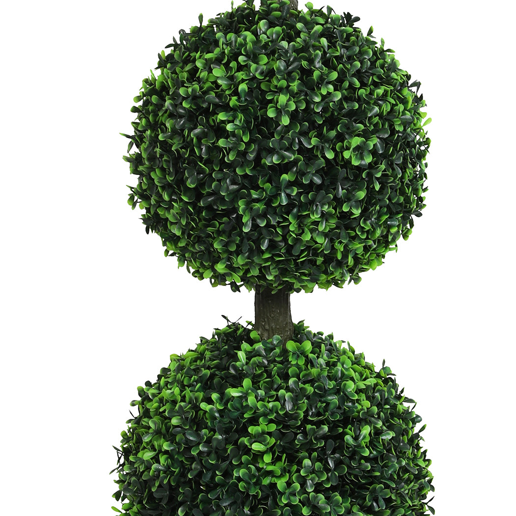 Lambu Artificial Triple Ball Boxwood Trees-1942353683010424837