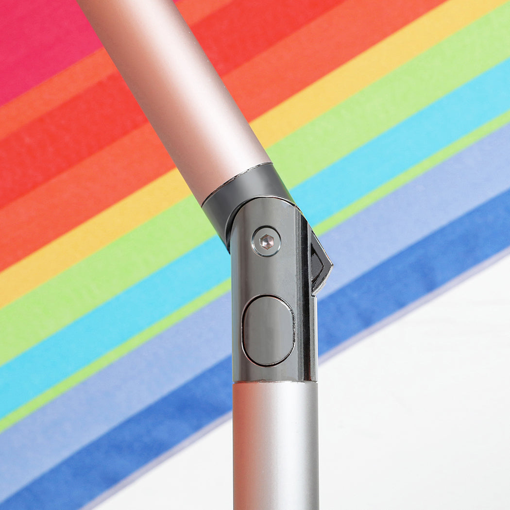 Mountview 2M Outdoor Beach Umbrellas Sand Colorful-1942353680758083587