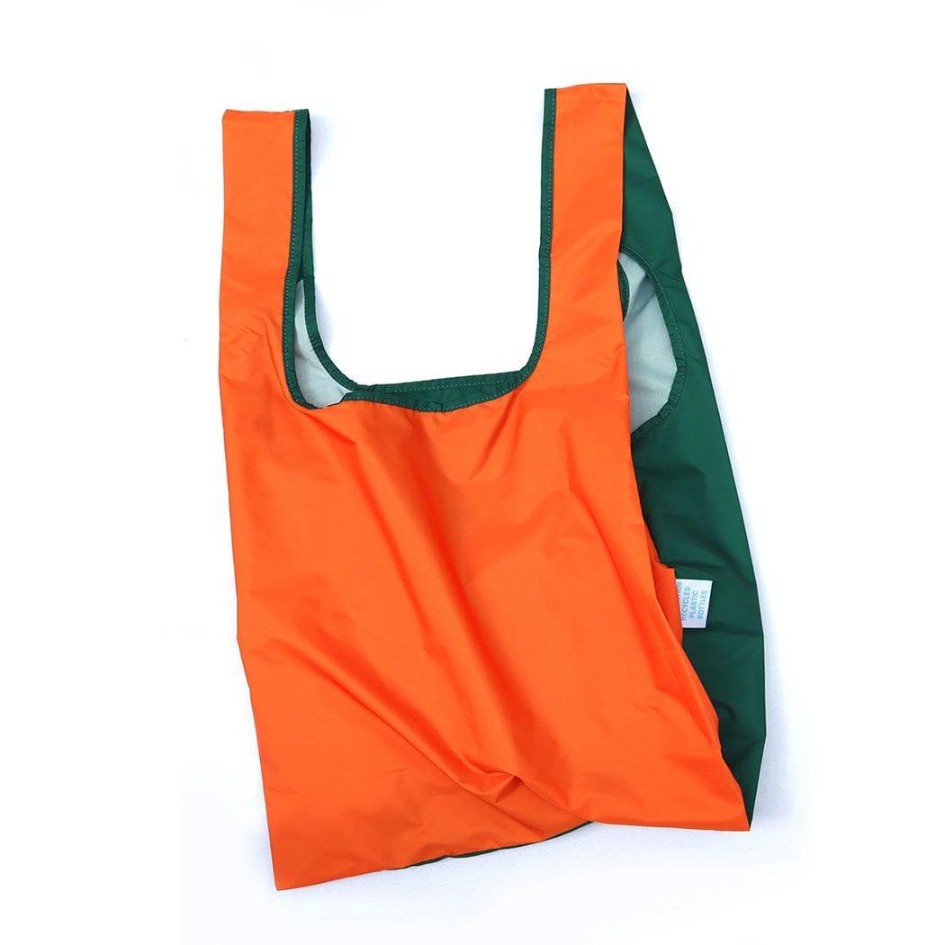 KIND BAG Reusable Bag - Medium| Bicolour Green & Orange-1910112374623440896
