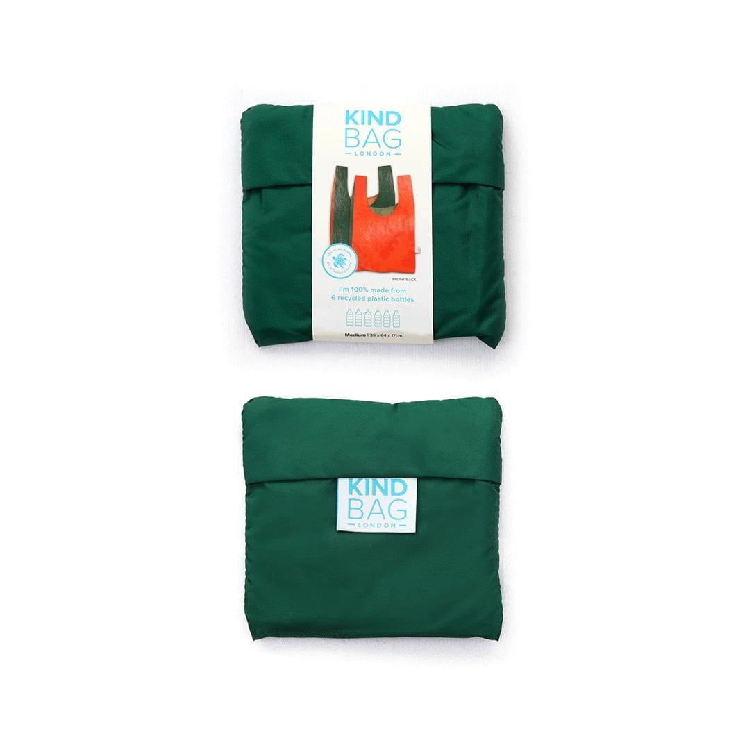 KIND BAG Reusable Bag - Medium| Bicolour Green & Orange-1910112374623440903