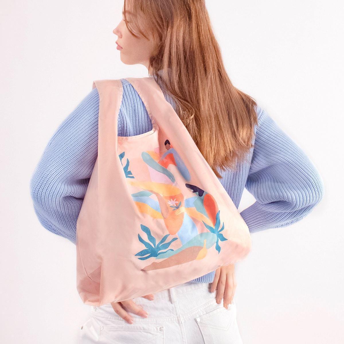 KIND BAG Reusable Bag - Medium| Maggie Stephenson A Summer Afternoon-1910112376791896068
