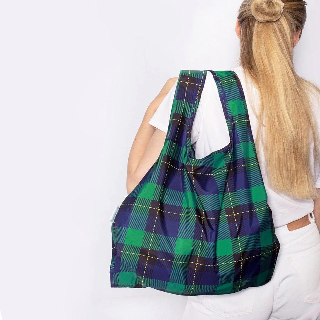 KIND BAG Reusable Bag - Medium| Tartan-1910112376494100483
