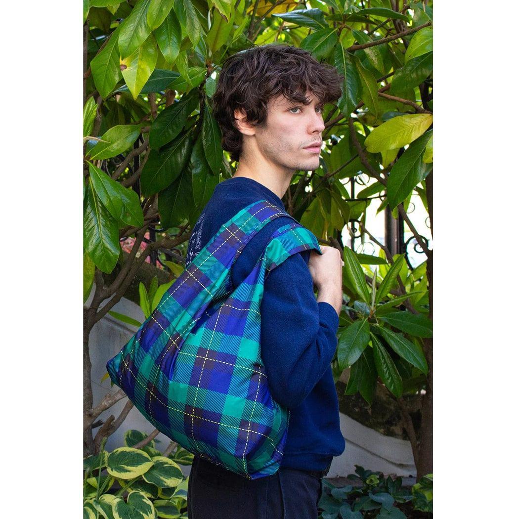 KIND BAG Reusable Bag - Medium| Tartan-1910112376494100488