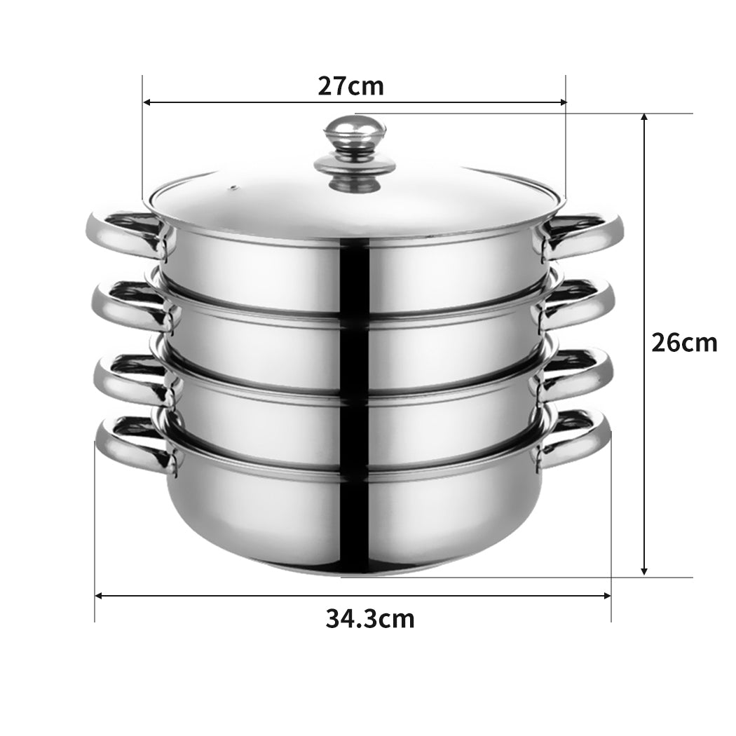 TOQUE Stainless Steel Steamer Meat Vegetable-1942352920213327874