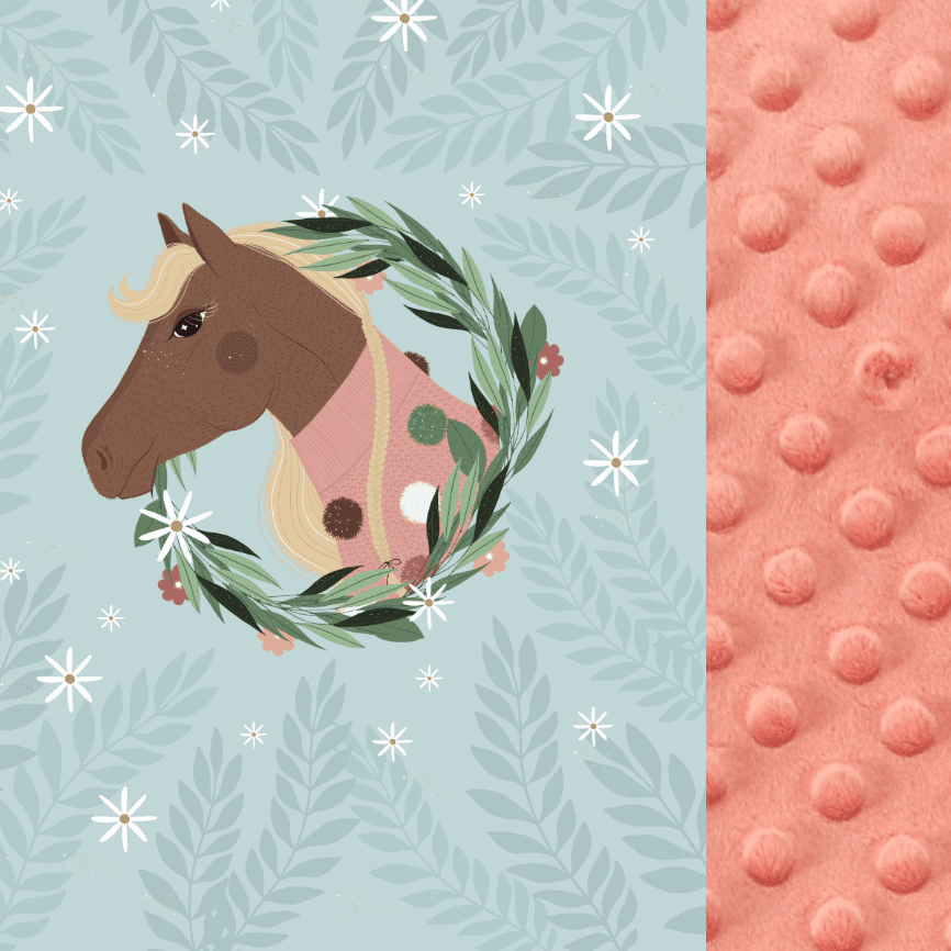La Millou Adult Light Blanket XL 140cm x 200cm  Pony is my Love|Papaya-1910112372236881921