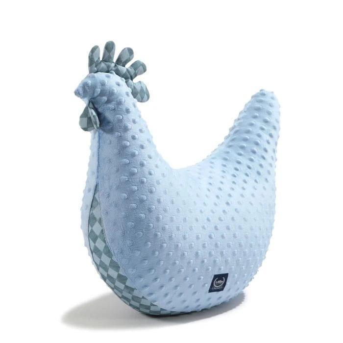 La Millou Dana's Hen Pillow PRINCE CHESSBOARD | Wind Blue-1910112388754051072