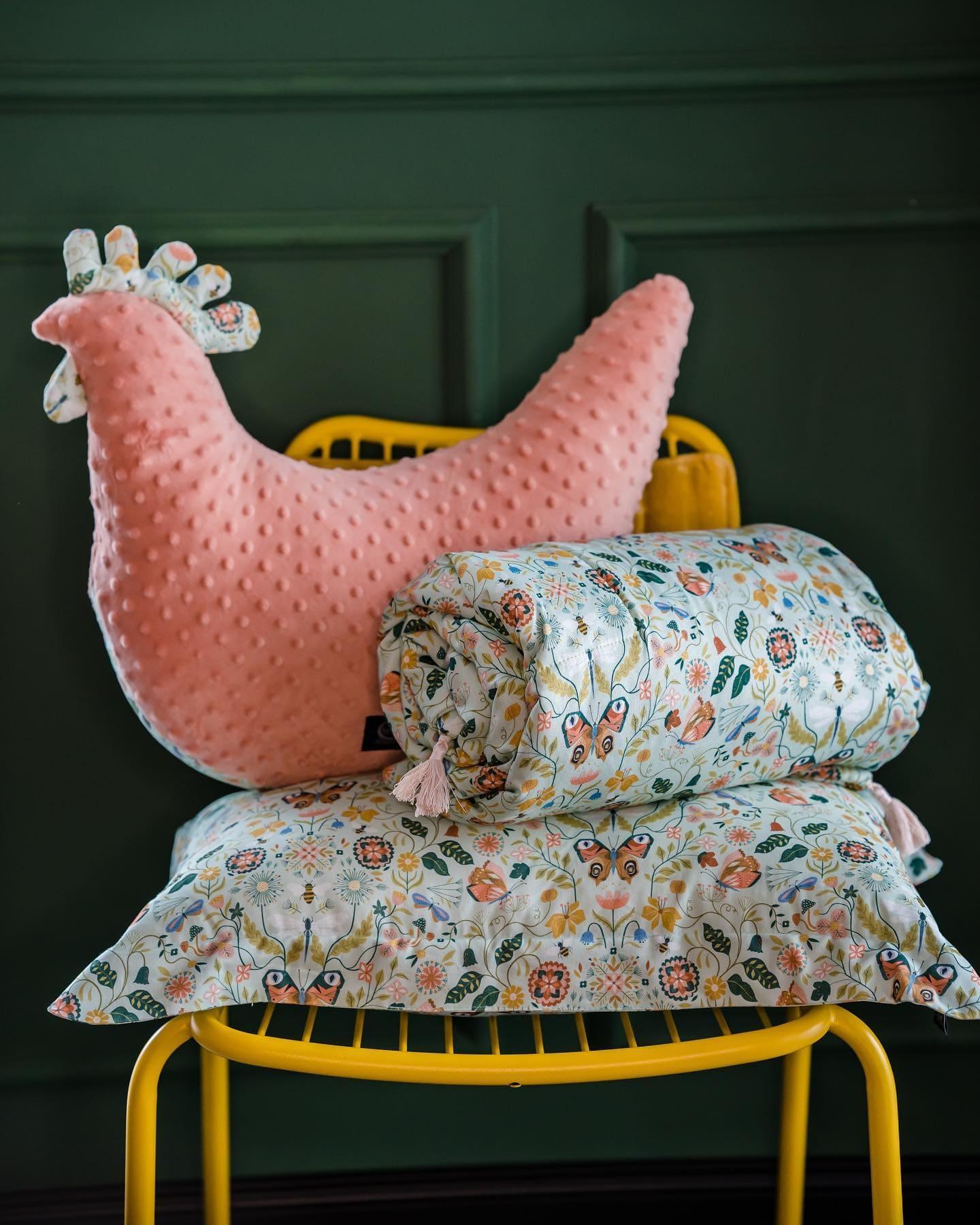 La Millou Dana's Hen Pillow SECRET GARDEN | Papaya-1910112388594667521