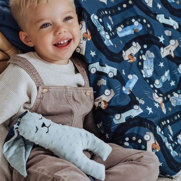 La Millou Light Blanket Large ON THE ROAD | Smoke Mint-1910112393527169027