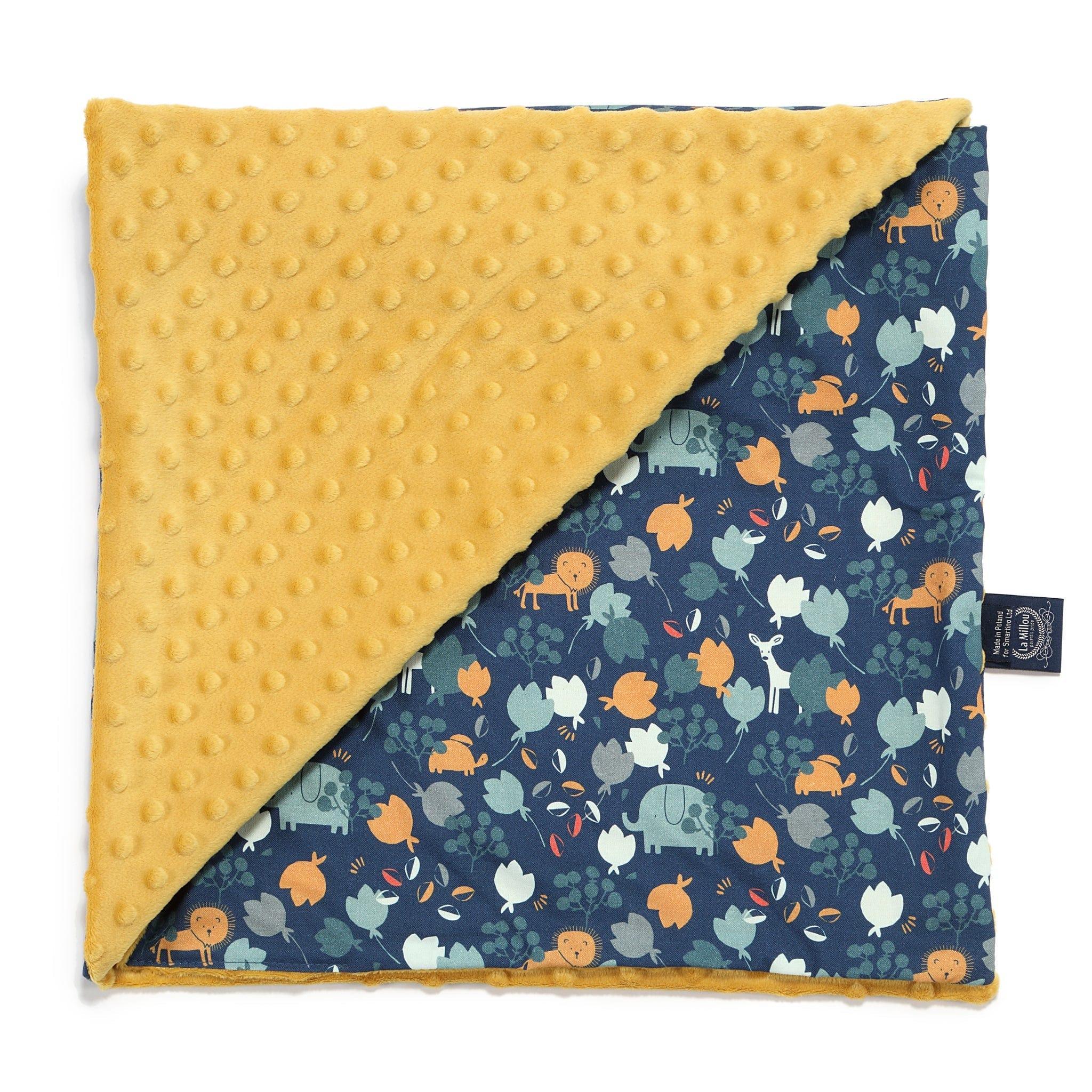 La Millou Light Blanket Medium FRENCH BLEU JARDIN | Honey-1910112396349935617