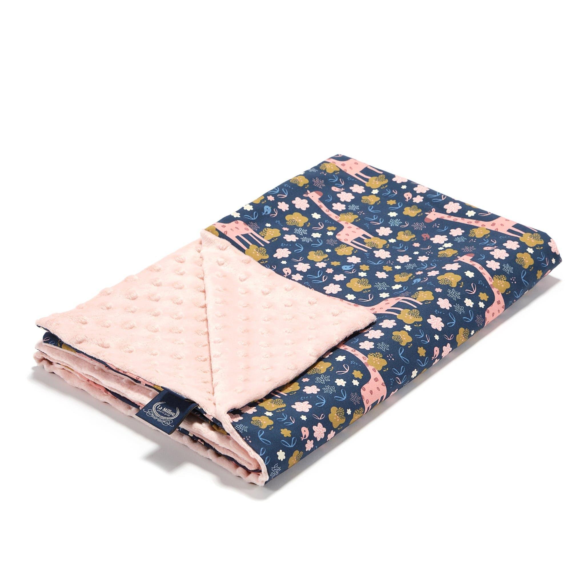La Millou Light Blanket Medium FRENCH ROSE JARDIN | Powder Pink-1910112396702257152